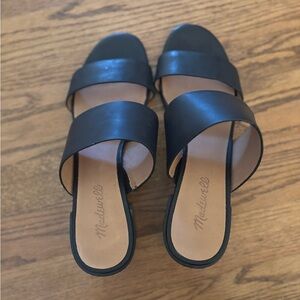 Madewell Women's Black Slide Sandals